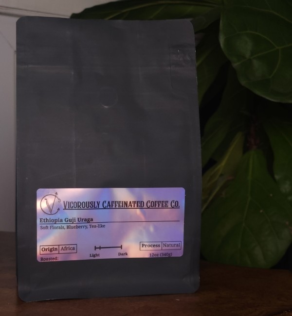 Ethiopia Guji Uraga Natural Single Origin Coffee
